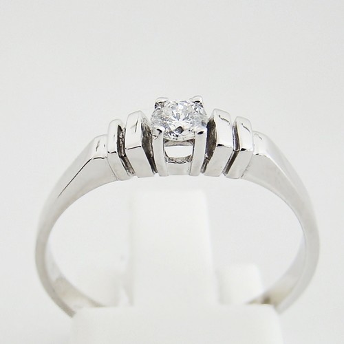 Ring weißgold brillant - ring,