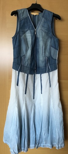 Biba denim frauenkleid d38 - biba,