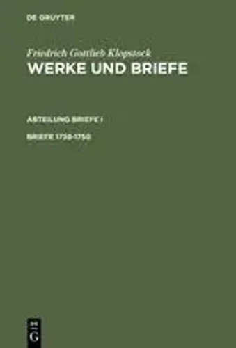 Werke und briefe 1738 - 1738-1750, |