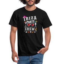 Ibiza Urlaub Party Crew Männer T-Shirt