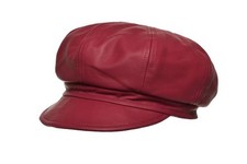 Seeberger Leder Ballonmütze