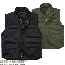 SAFARI WESTE MIT FUTTER BW