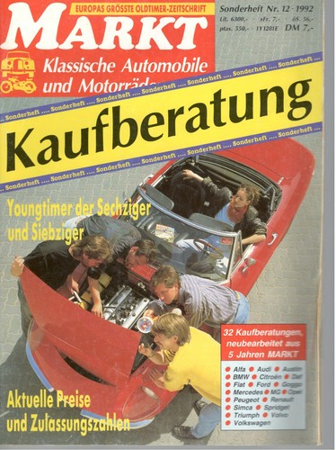 Oldtimer markt sonderheft nr - oldtimer-,