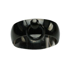 Ring der O abgerundet schwarz