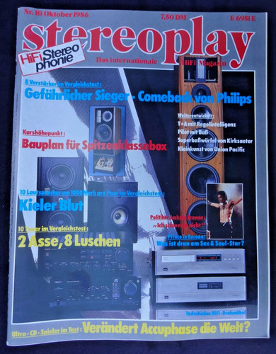 Stereoplay accuphase dp - stereoplay, 10/86,accuphase