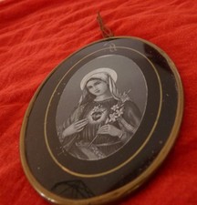 Kleines heiligenbild gerahmt - heiligenbild,