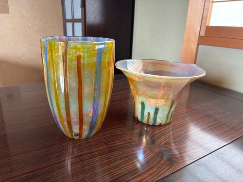 Murano glas blumenvase - glas,
