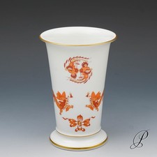 Meissen Vase 1.Wahl im Dekor Reicher Drache rot NP# 380,- EUR