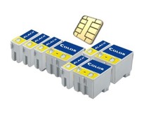 8 Druckerpatronen kompatibel für Epson Stylus Color 740i (kein original Epson)