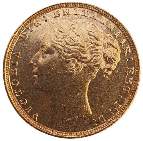 1871 queen victoria young - 1871, head