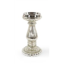 Kerzenhalter Kerzenleuchter Silber Kerzenständer Bauernsilber H 23 cm