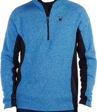 Spyder Triumph Fleece Jacket Fleecejacke blau/schwarz collegiate Herren XXL NEU