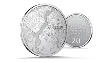 Schweiz 20 Franken 2025  Lago Maggiore  Silber * PP/Proof* mit OVP