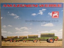 AMAZONE ZG-B Großflächen Düngerstreuer Prospekt Traktor Bulldog Schlepper 