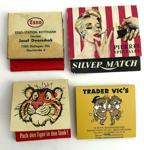 Vintage streichholzheftchen - vintage,