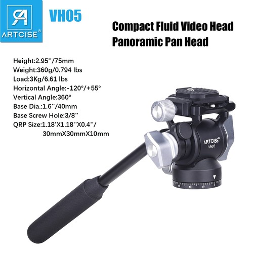 Videokopf fluidkopf video - fluidkopf,