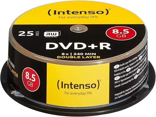 Intenso dvd double layer - dvd+r,