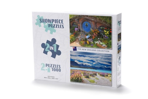 Neuseeland puzzle 1000 - neuseeland, x
