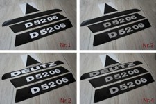 Deutz d5206 aufkleber lang - deutz,