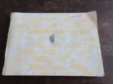 Honda CB750F2 CB 750 Four F2 1977 OEM Owner's Manual Fahrer-Handbuch Manuel