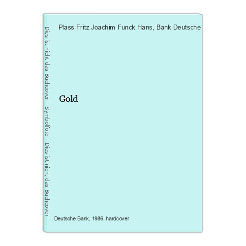 Gold hans joachim funck - gold, hans,
