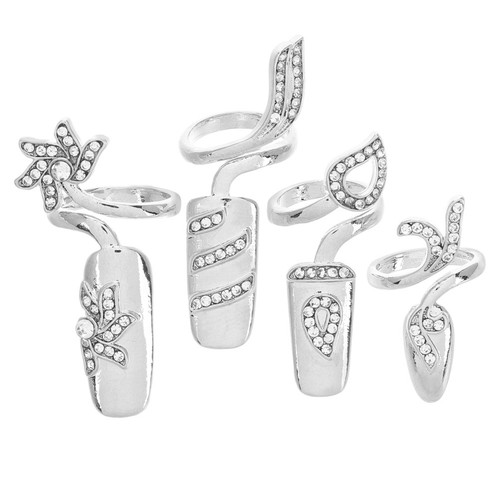 Nagelschmuck ringe - nagelschmuck,