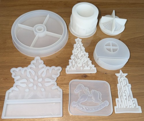 Silikonformen set weihnachten - silikonformen,