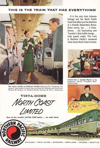 1956 northern pacific railway - northern,