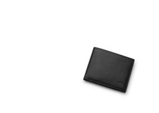 Original Volkswagen Geldbörse Leder Geldbeutel Portmonaie Börse Schwarz