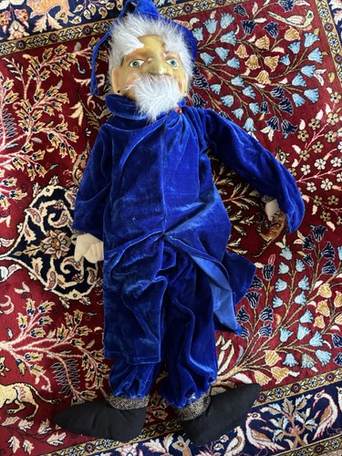Zauberer merlin puppe - zauberer,
