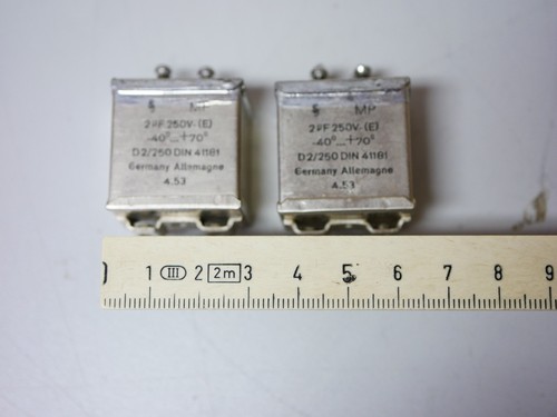 Vintage pio capacitors 2uf - pio,