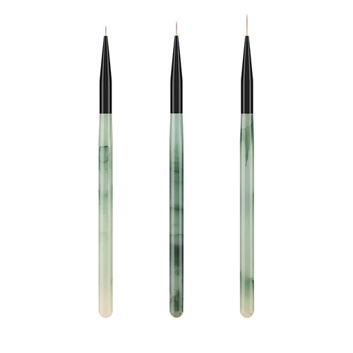 Nail art pinsel liner set - pinsel, 3x