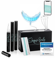 Hochwertiges Teeth whitening kit von UniqueSmile - Bundle für Zahnaufhellung