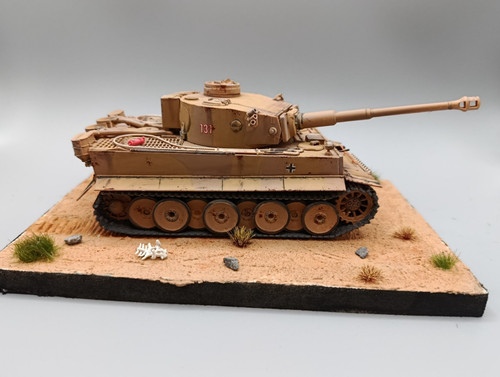 Tiger 131 bovington gebaut - tiger,