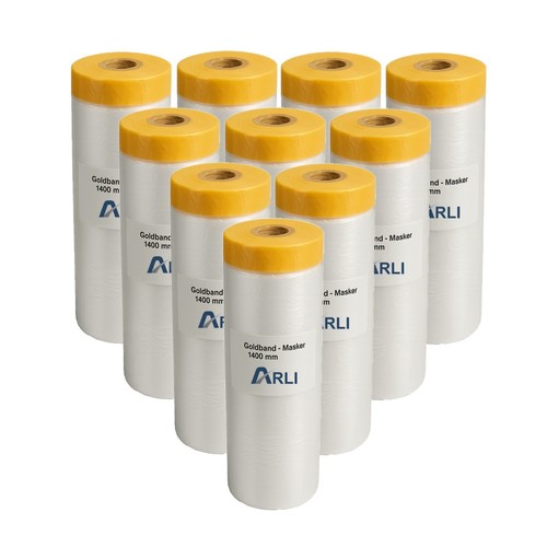 10x abdeckfolie goldband - 10x,