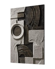 Großes relief wandbild - 3d,