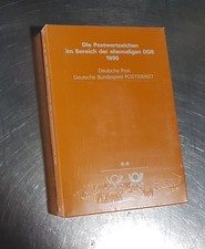 Jahrbuch DDR 1990 – Die Postwertzeichen im Bereich der ehemaligen DDR postfrisch