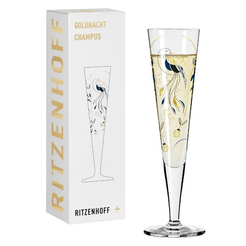 Champagnerglas goldnacht - champagnerglas,