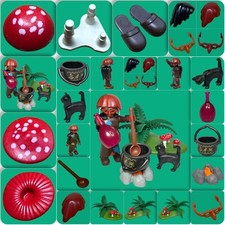 Playmobil 3838,4211,4212 Ersatzteile Hexe Figur Rarität zum Auswählen #PM33