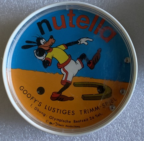Nutella deckelinhalt 1972 - nutella,