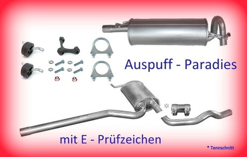 Abgasanlage auspuff für - für, vw