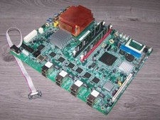 NX7000 Ver 1.1 System Board / Mainboard für Citrix NetScaler 7000 + CPU + Kühler