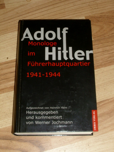 Adolf hitler monologe im - adolf,