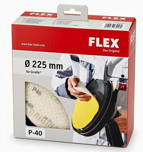 Flex klett schleifpapier - klett-schleifpapier, für