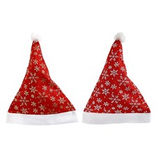 Schneeflocke-Weihnachtsmütze
