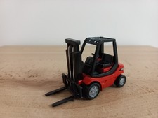 Siku Linde Gabelstapler H30 1629, Lange Gabel, Maßstab 1:55, bespielt