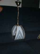 Pendelleuchte mit Glasscheiben