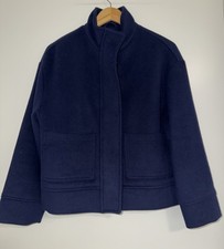 Damenjacke Jacke Benetton 34 XS Dunkelblau Cabanjacke