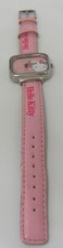 Hello Kitty Armband Uhr Mädchen Jugendliche silber edelstahlgehäuse rosa armband