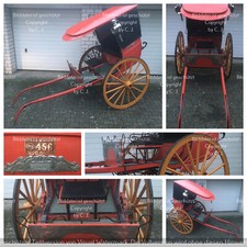 Calesa - Original - Taxi Kutsche - Manila Philippinen –Einspanner–Rarität-Selten